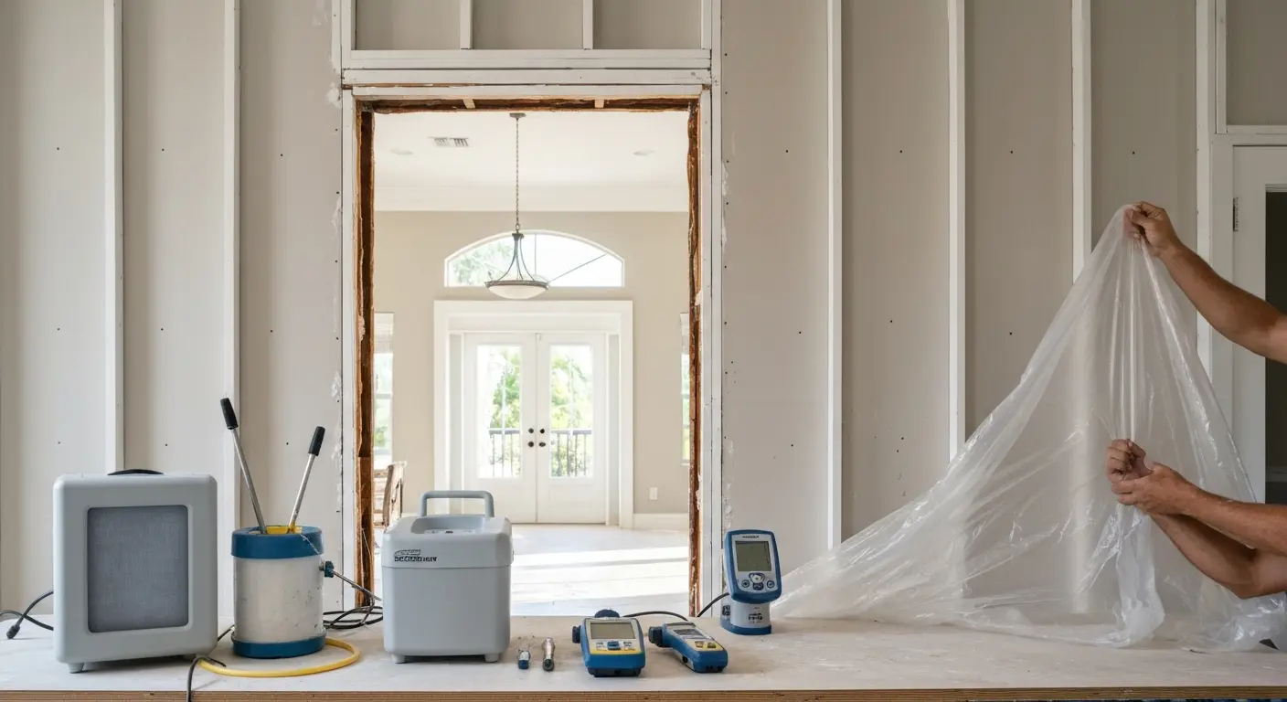 Mold remediation and restoration