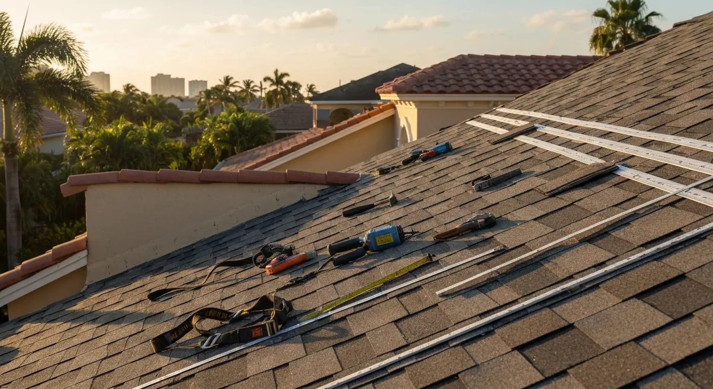 Emergency roof repair in Deerfield Beach