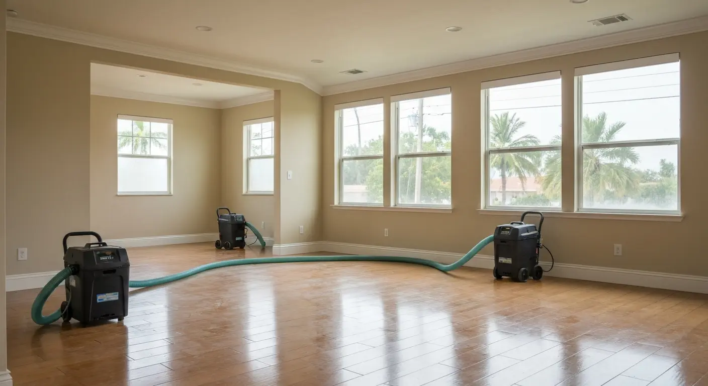 Water damage restoration