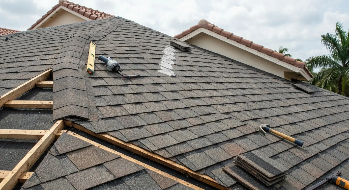 Emergency roof repair in Broward County