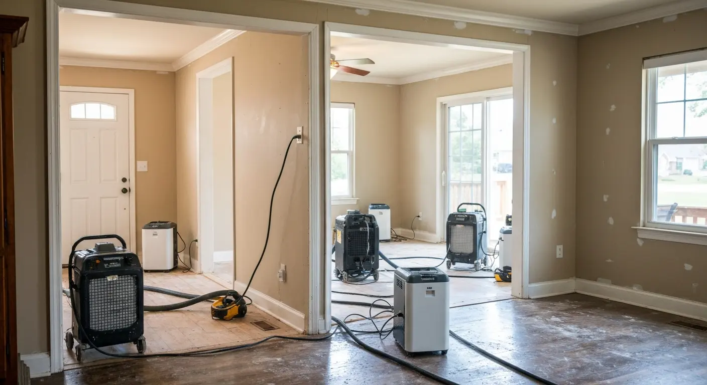 Water damage mitigation and drying