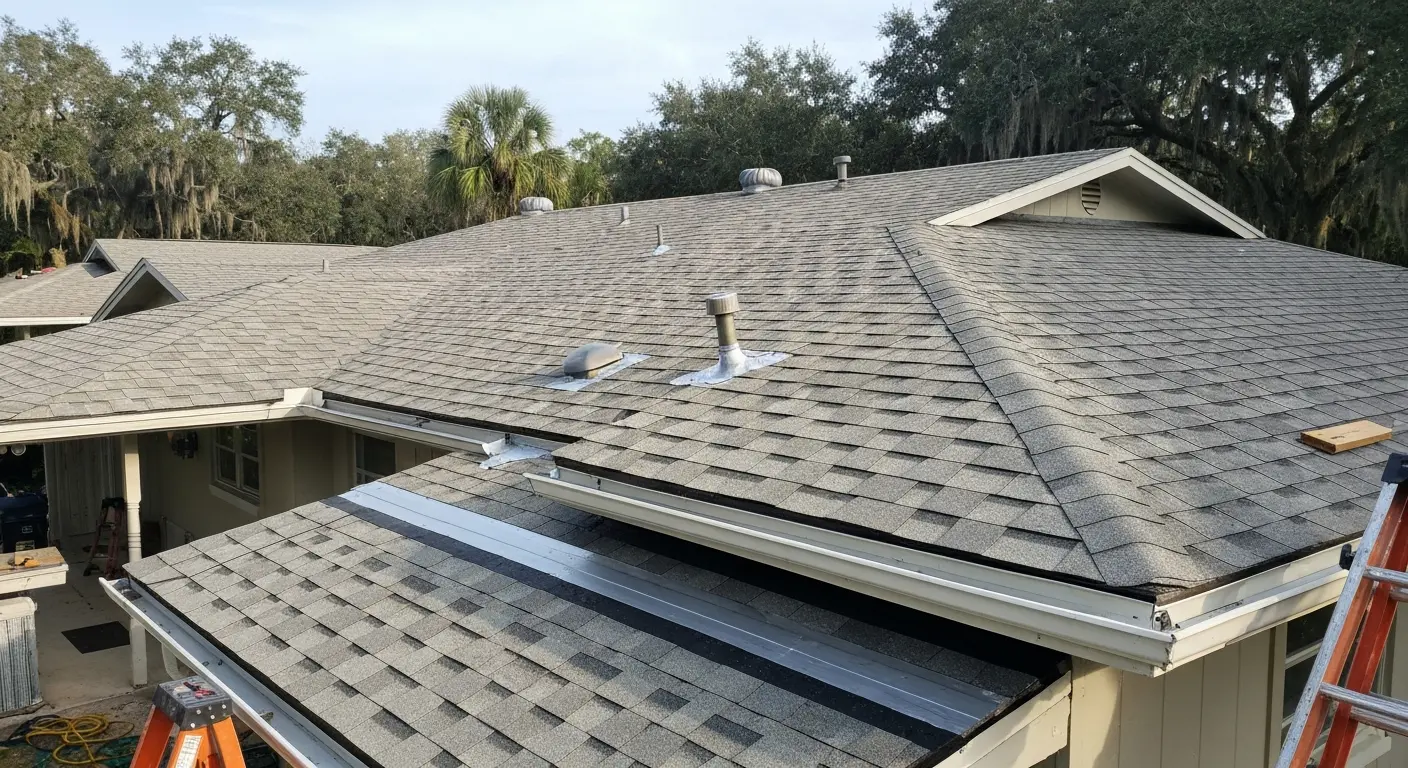Inland ranch home roofing