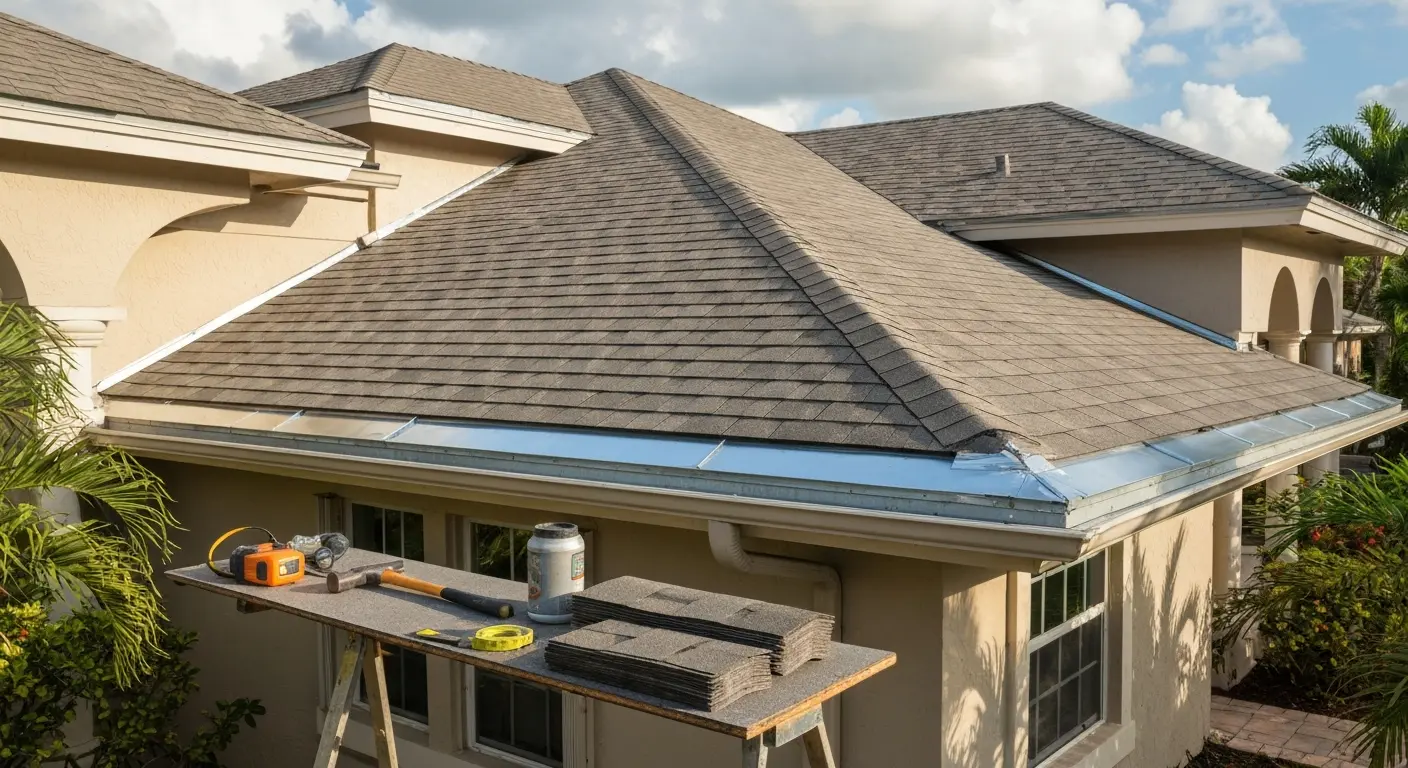 Roof replacement project Broward County