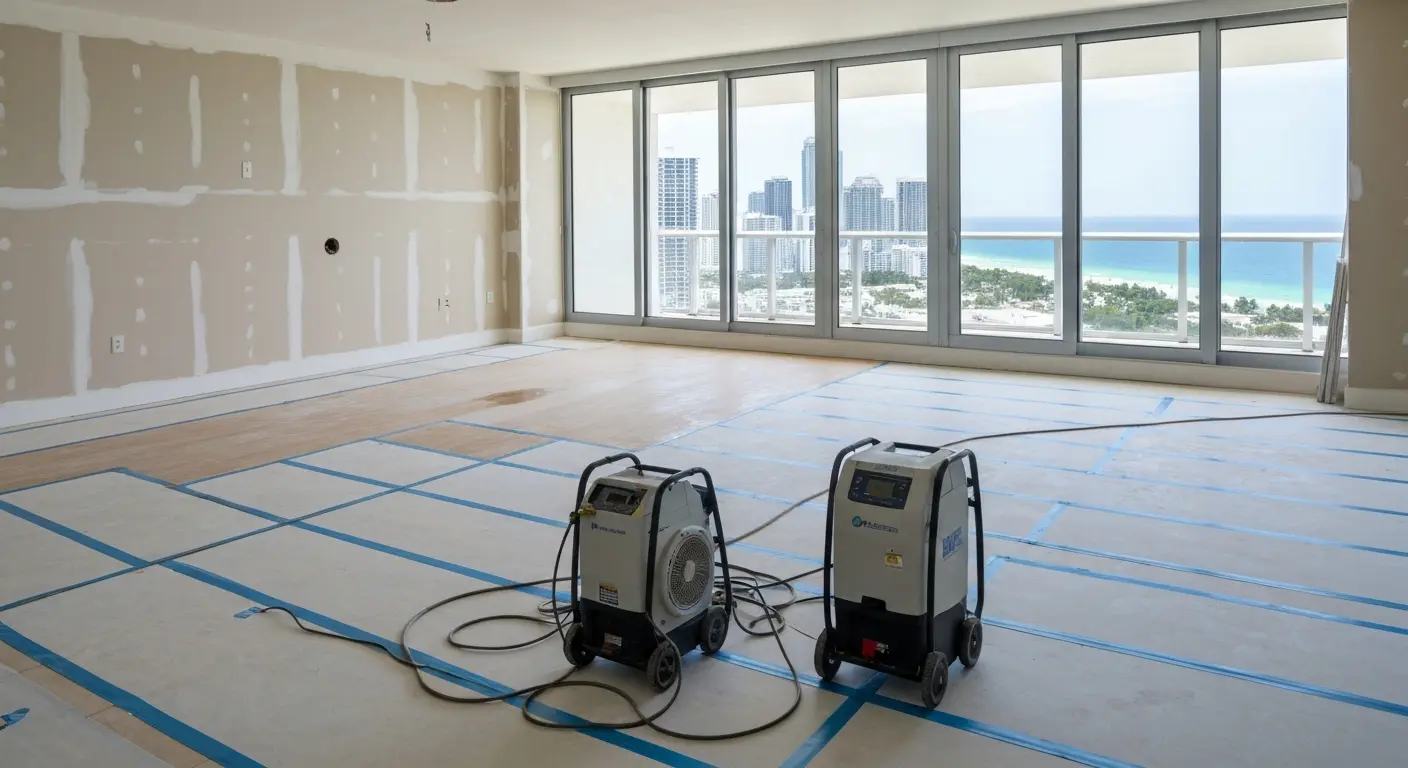 Water damage restoration