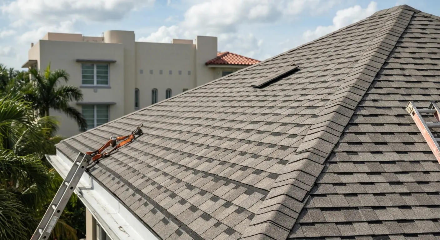 Roof repair near Las Olas