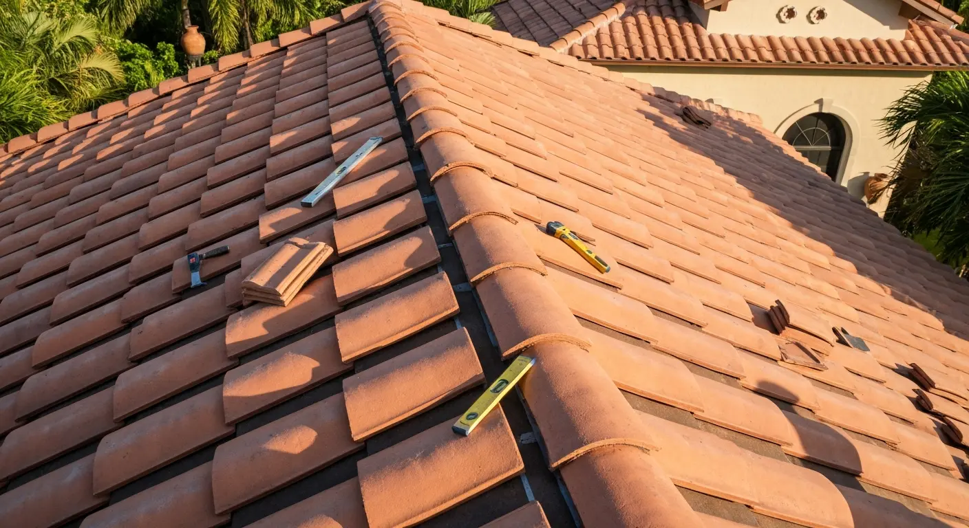 Tile roof replacement
