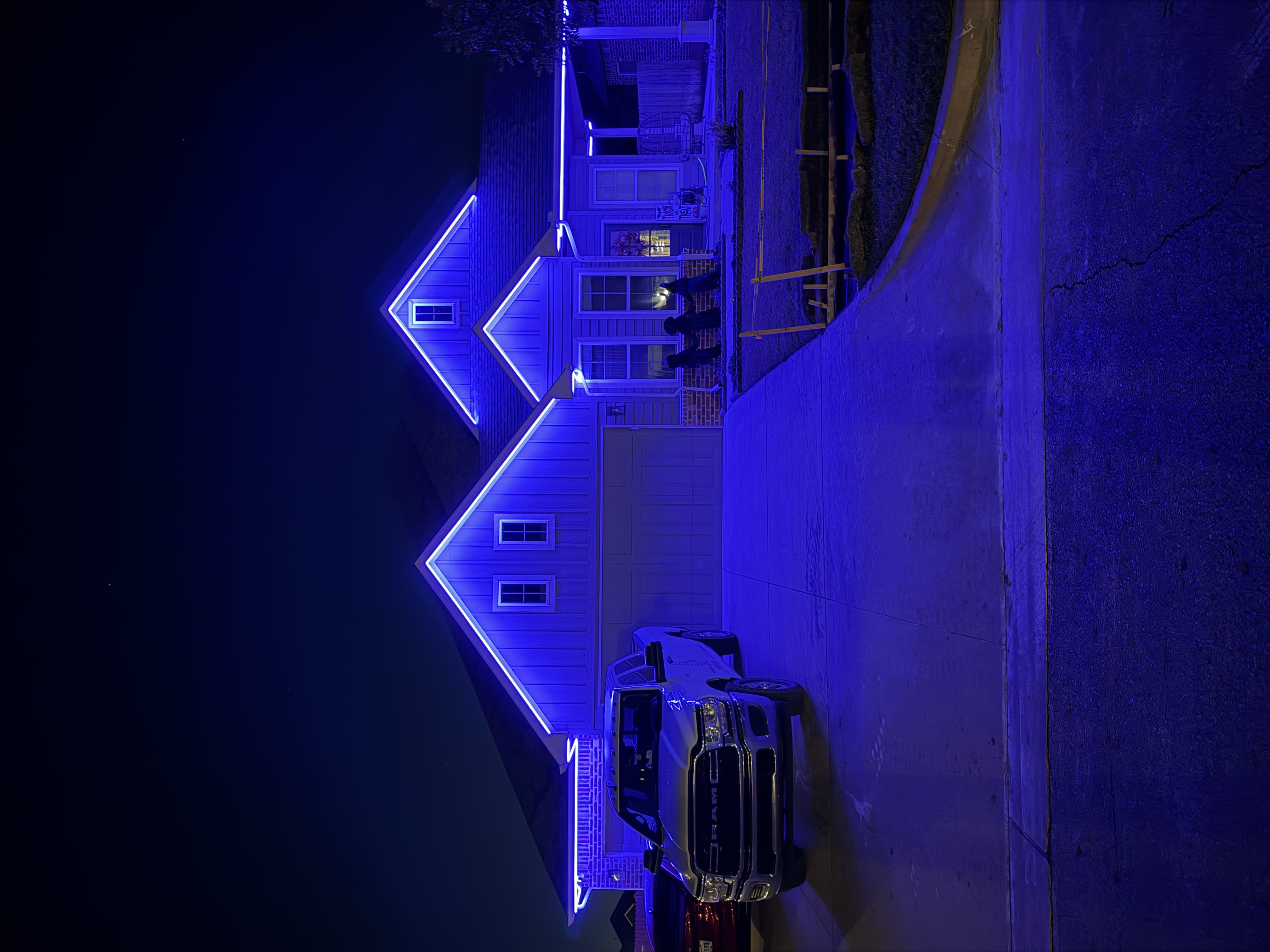 Landscape lighting in Greenbrier