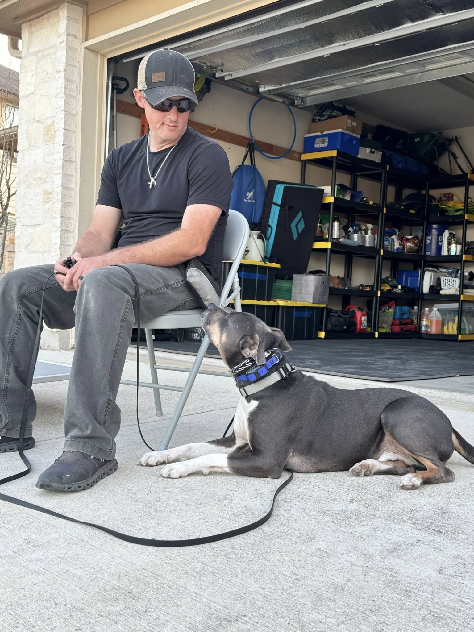 Leash and pulling work
