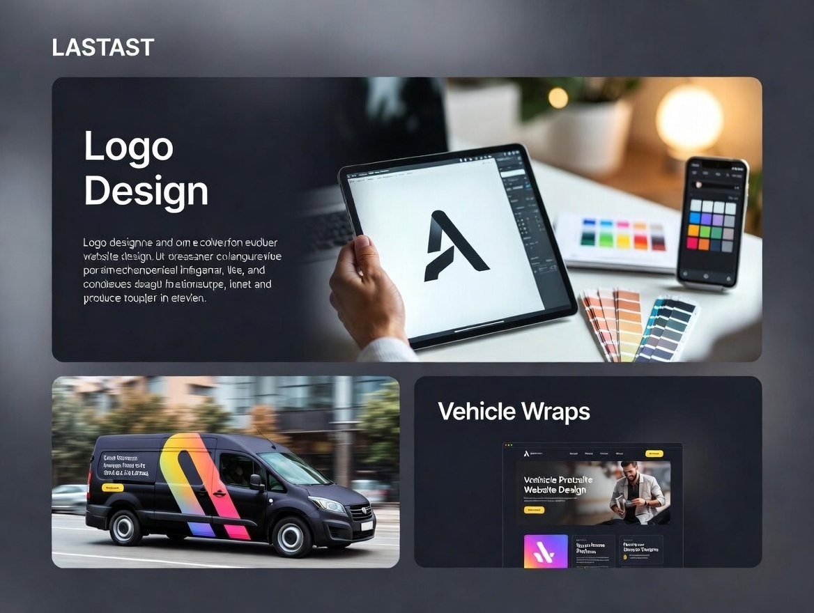 Advertising vehicle wrap for a commercial van to increase brand visibility for small businesses Advertising vehicle wrap for a commercial van to increase brand visibility for small businesses