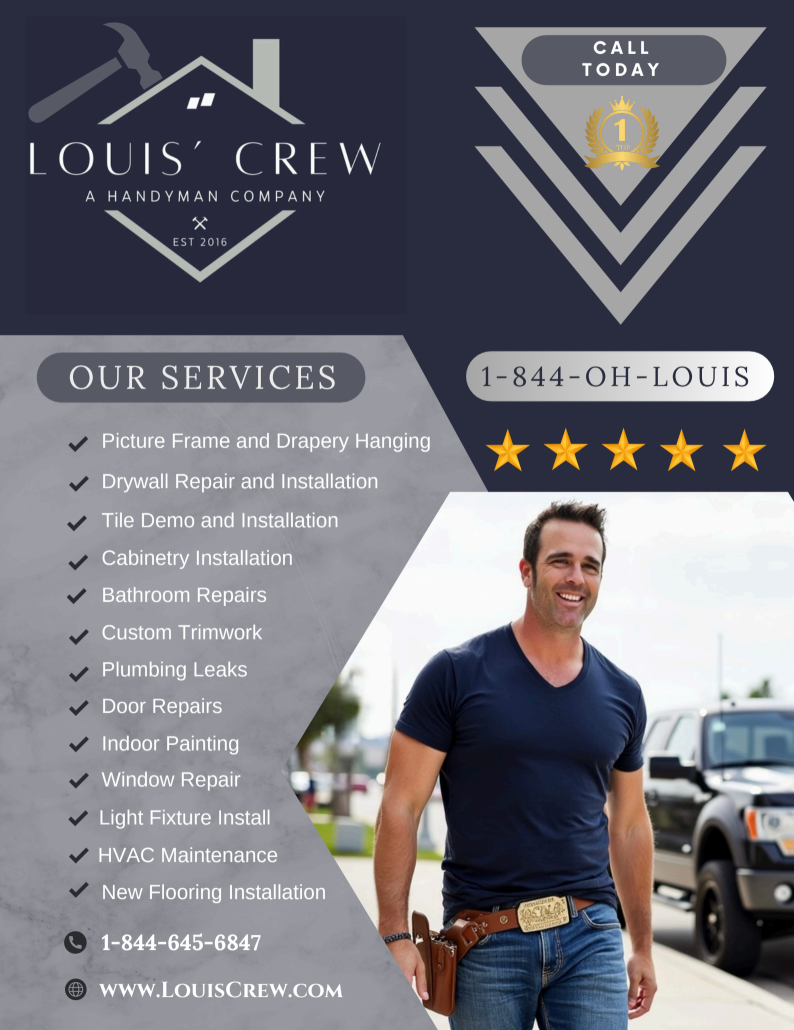 Ben Asbury renovation specialist flyer – Louis Crew Renovations