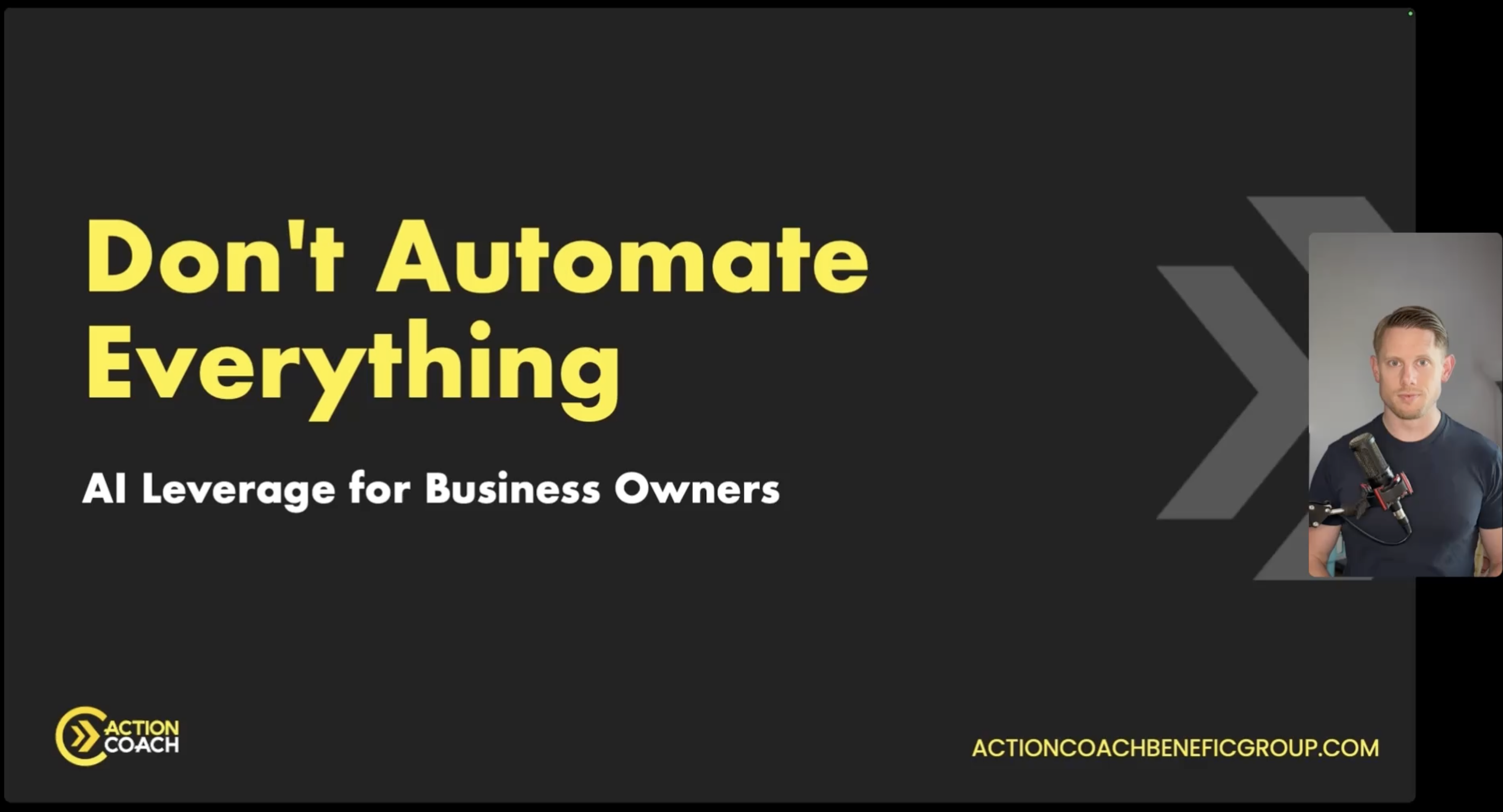 Just Because You Can Automate It Doesn't Mean It Moves the Needle