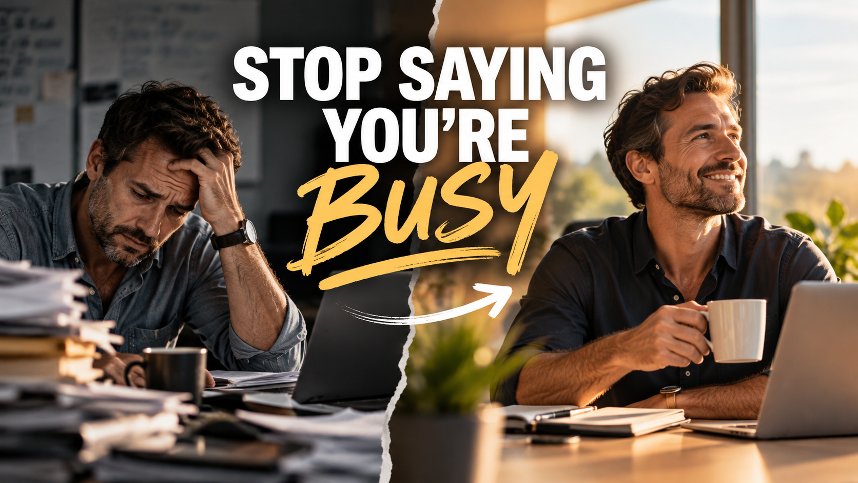 Stop Saying You’re Busy