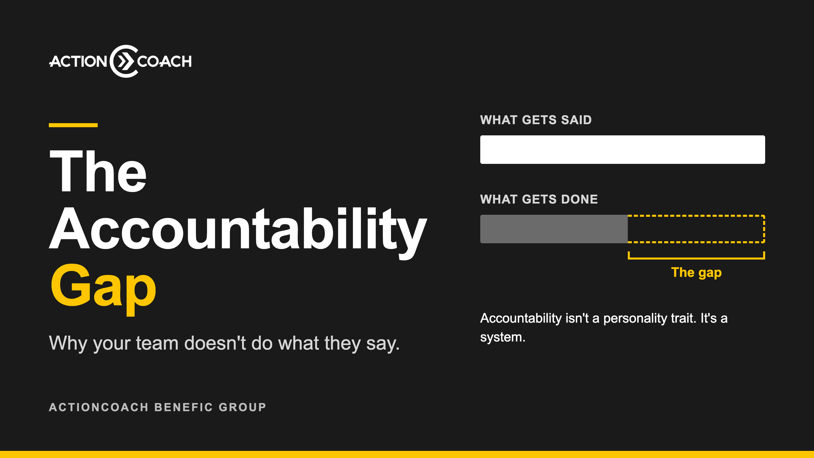 The Accountability Gap: Why Your Team Doesn't Do What They Say