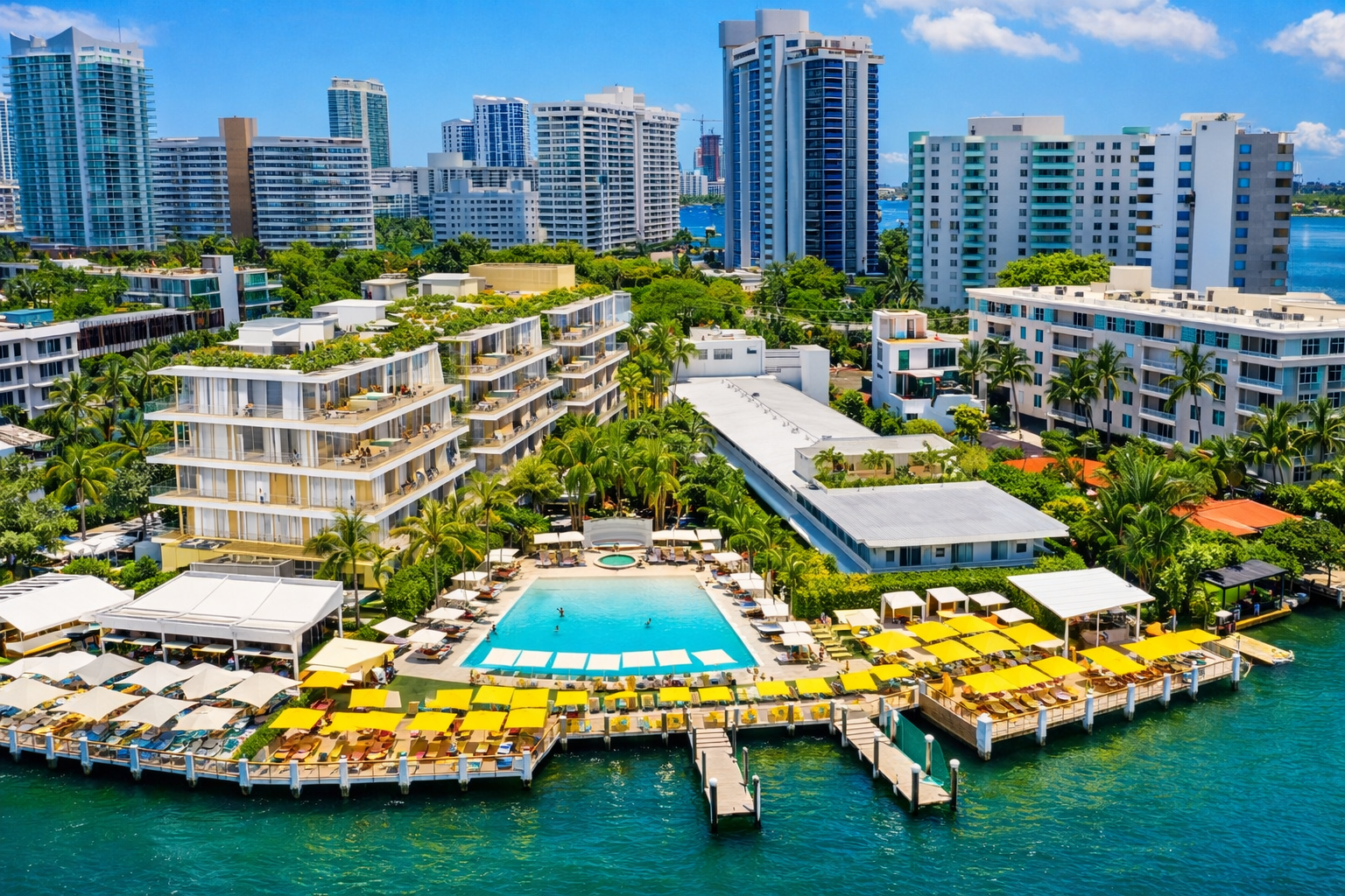 The Standard Hotel on Biscayne Bay