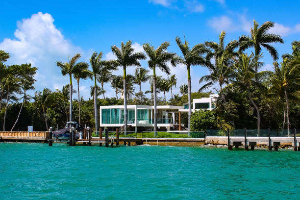 Luxury waterfront estate in Miami