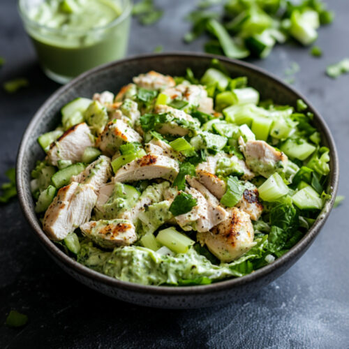 Green Goddess Chicken Salad