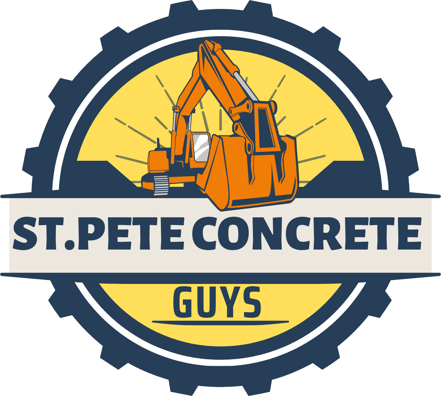 St. Pete Concrete Guys Logo