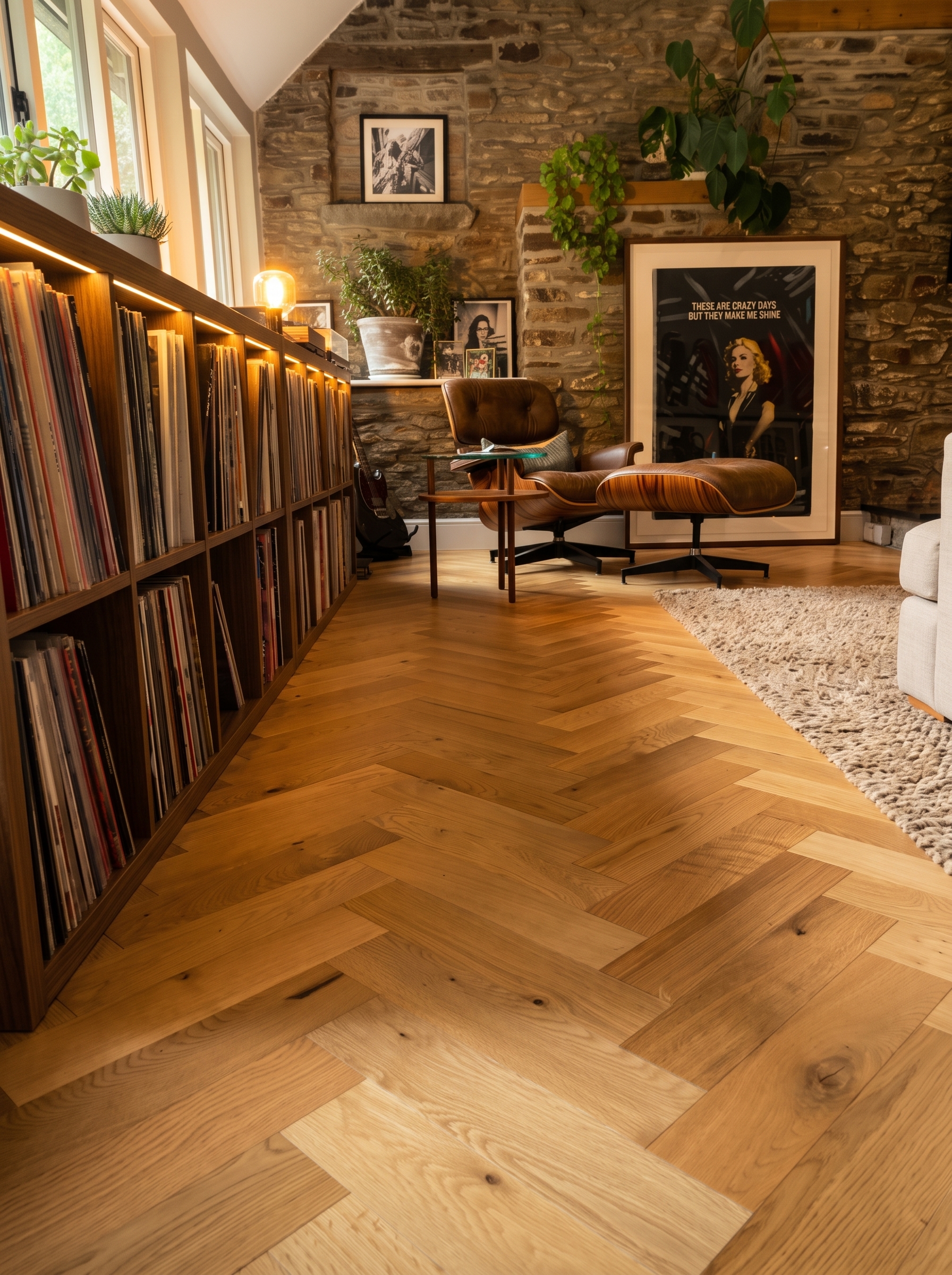 Bespoke flooring fitted by Grounded Flooring in a Bristol home