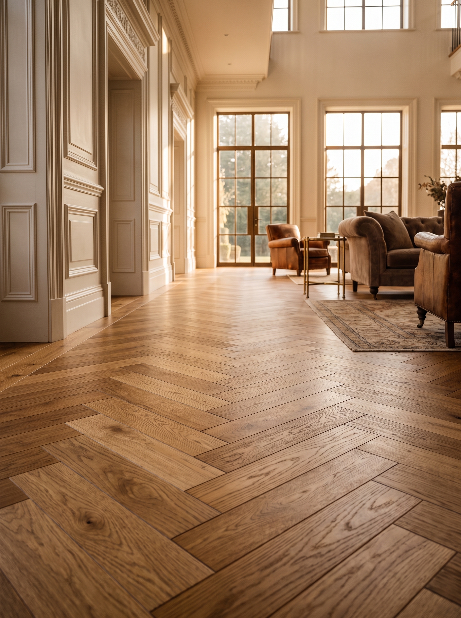 Bespoke flooring fitted by Grounded Flooring in a Bristol home
