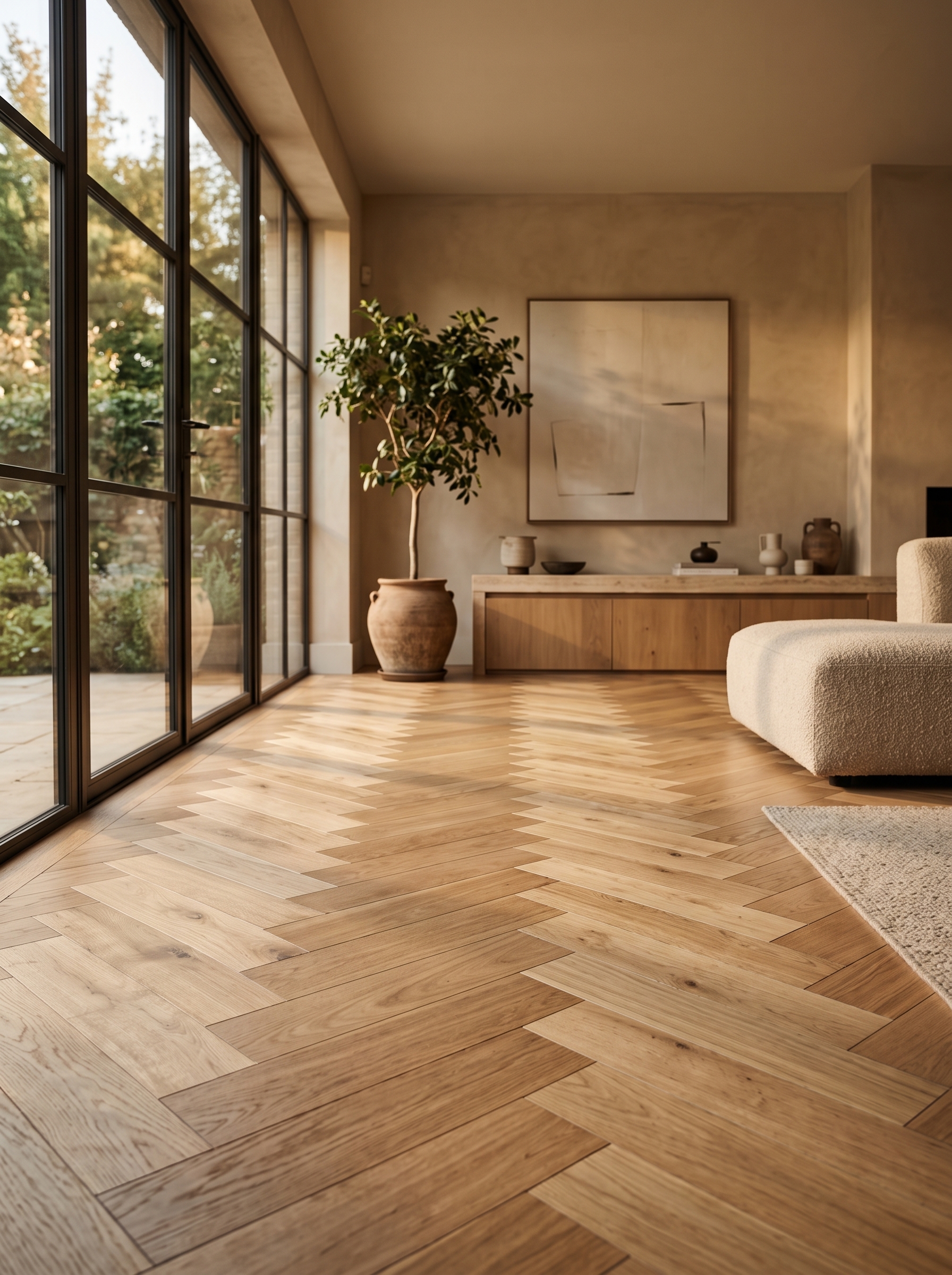 Bespoke flooring by Grounded Flooring in a Bristol home