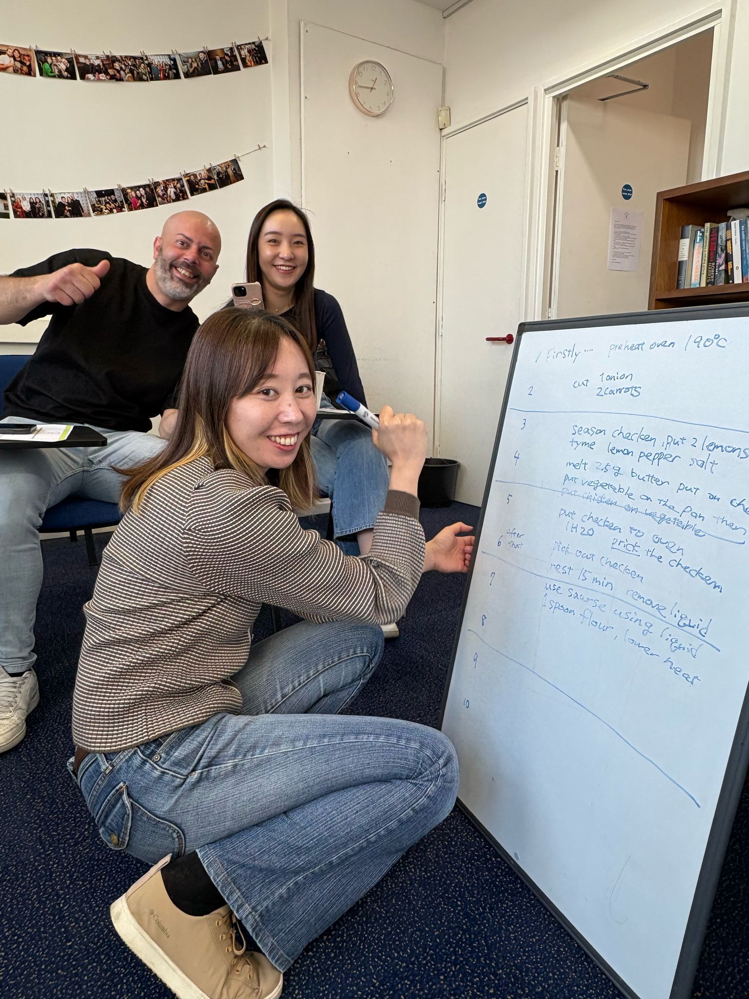 Students together at the school