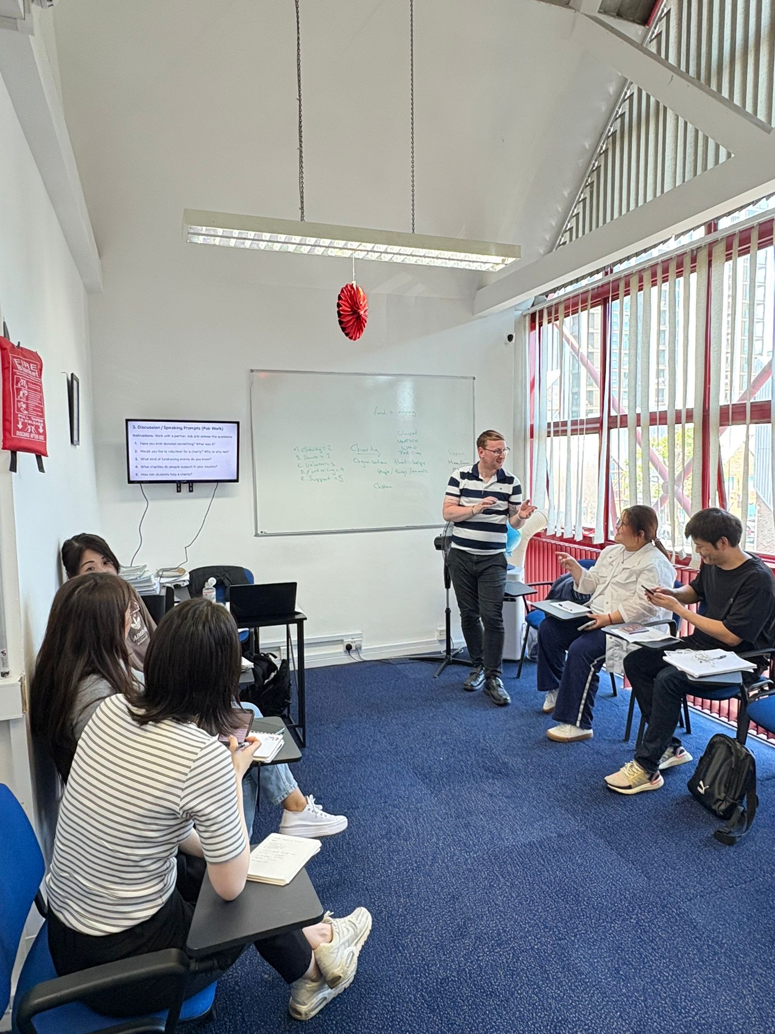 In the classroom