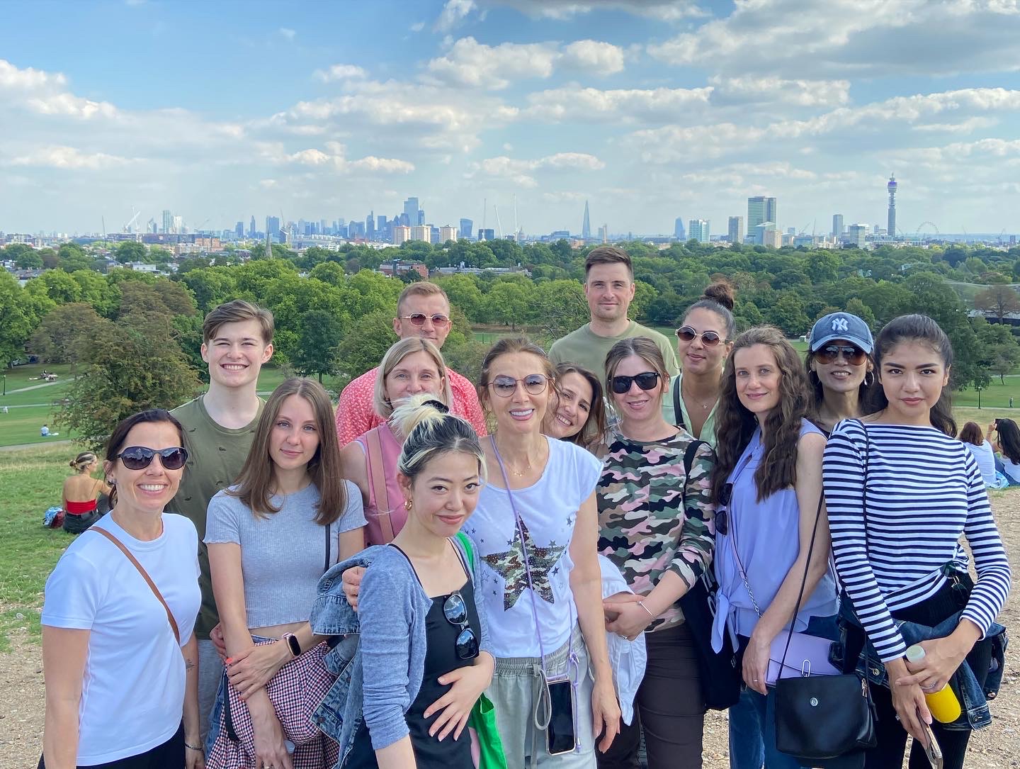 Out and about in London