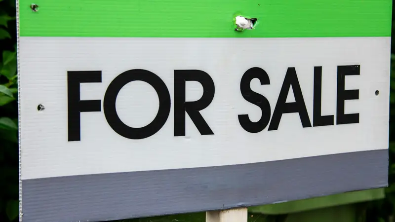 A For Sale sign