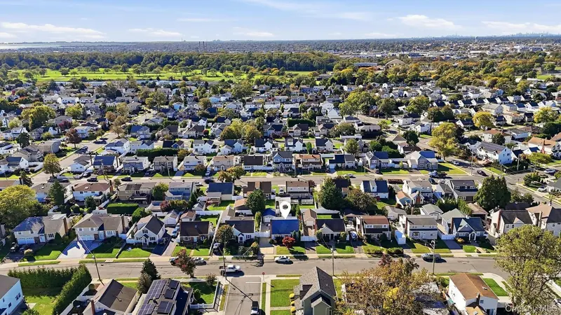 The neighborhood from above
