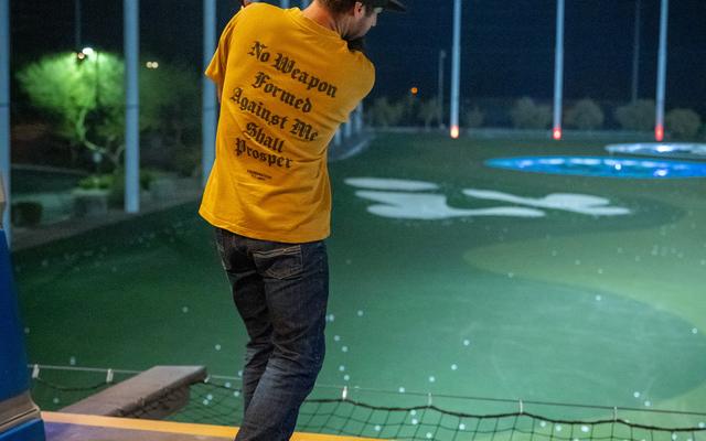 Topgolf after dark