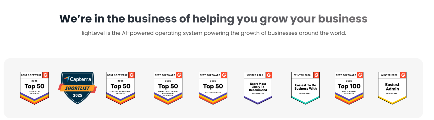 Award-Winning Technology Badges