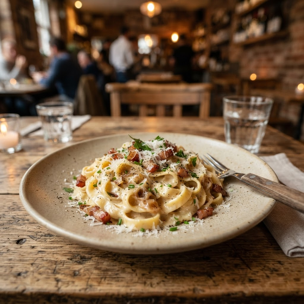 Cream pasta