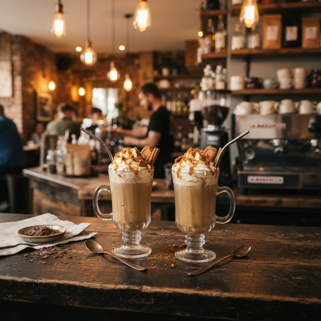 Caramel frappes