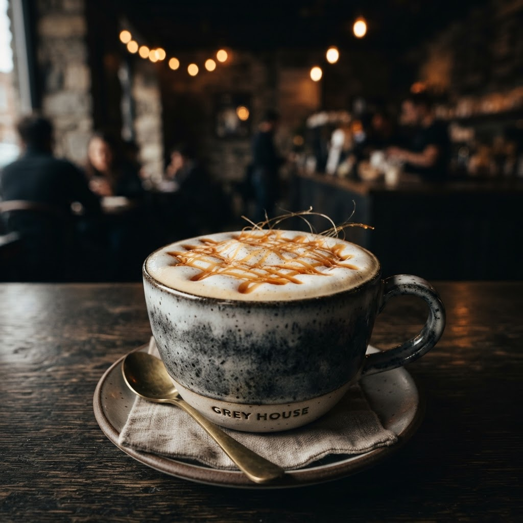 The Grey House Latte