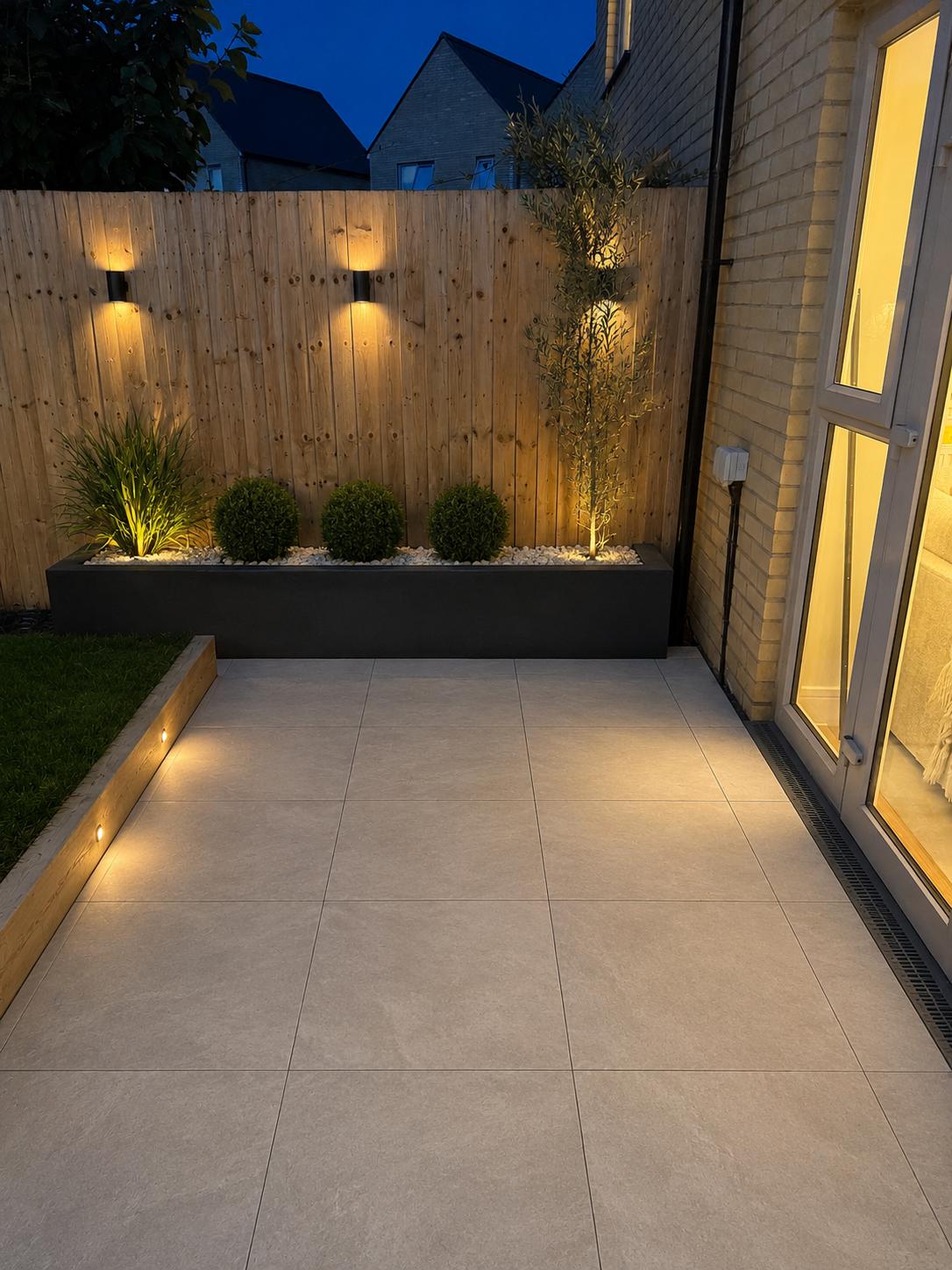 A garden maintained by CA Gardening Services in Chelmsford, Essex
