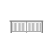 STEEL AND IRON FENCE