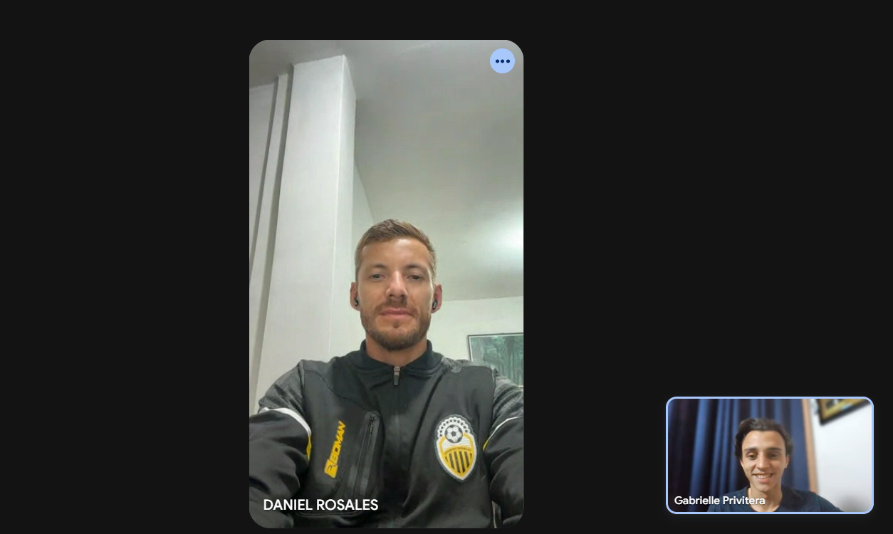 Daniel Rosales y Gabrielle Privitera