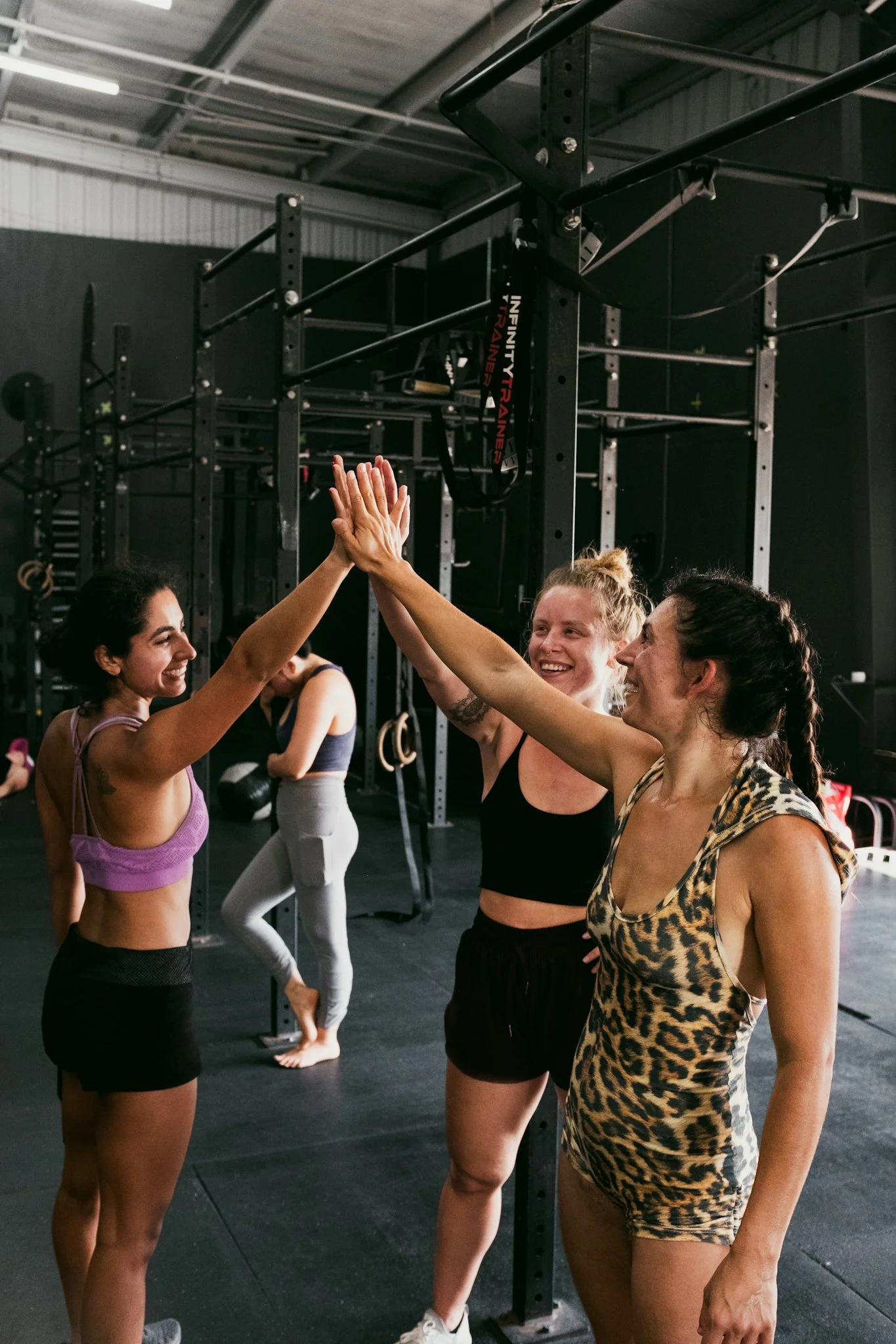 Warrior Women high five