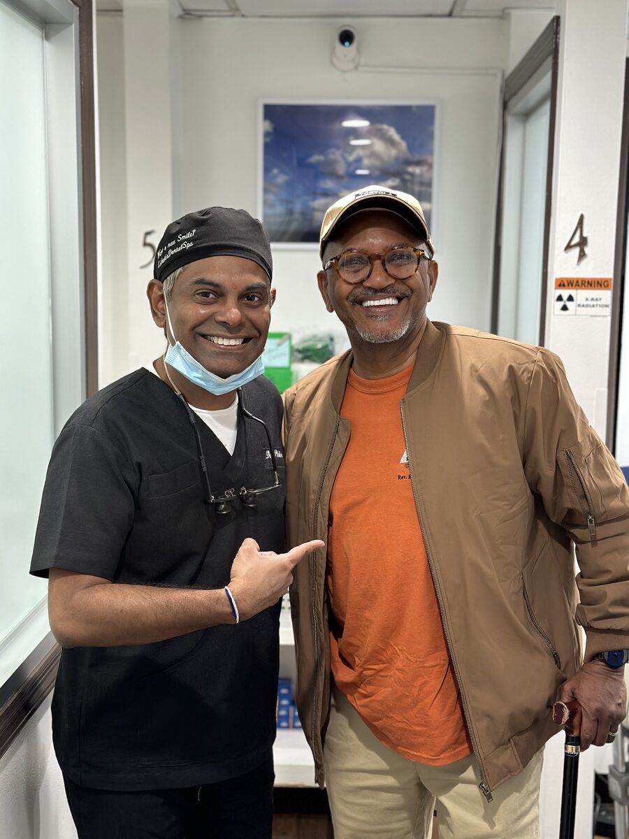 Happy Forever Smiles Implant Center patient