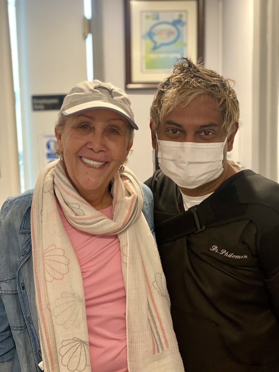 Happy Forever Smiles Implant Center patient