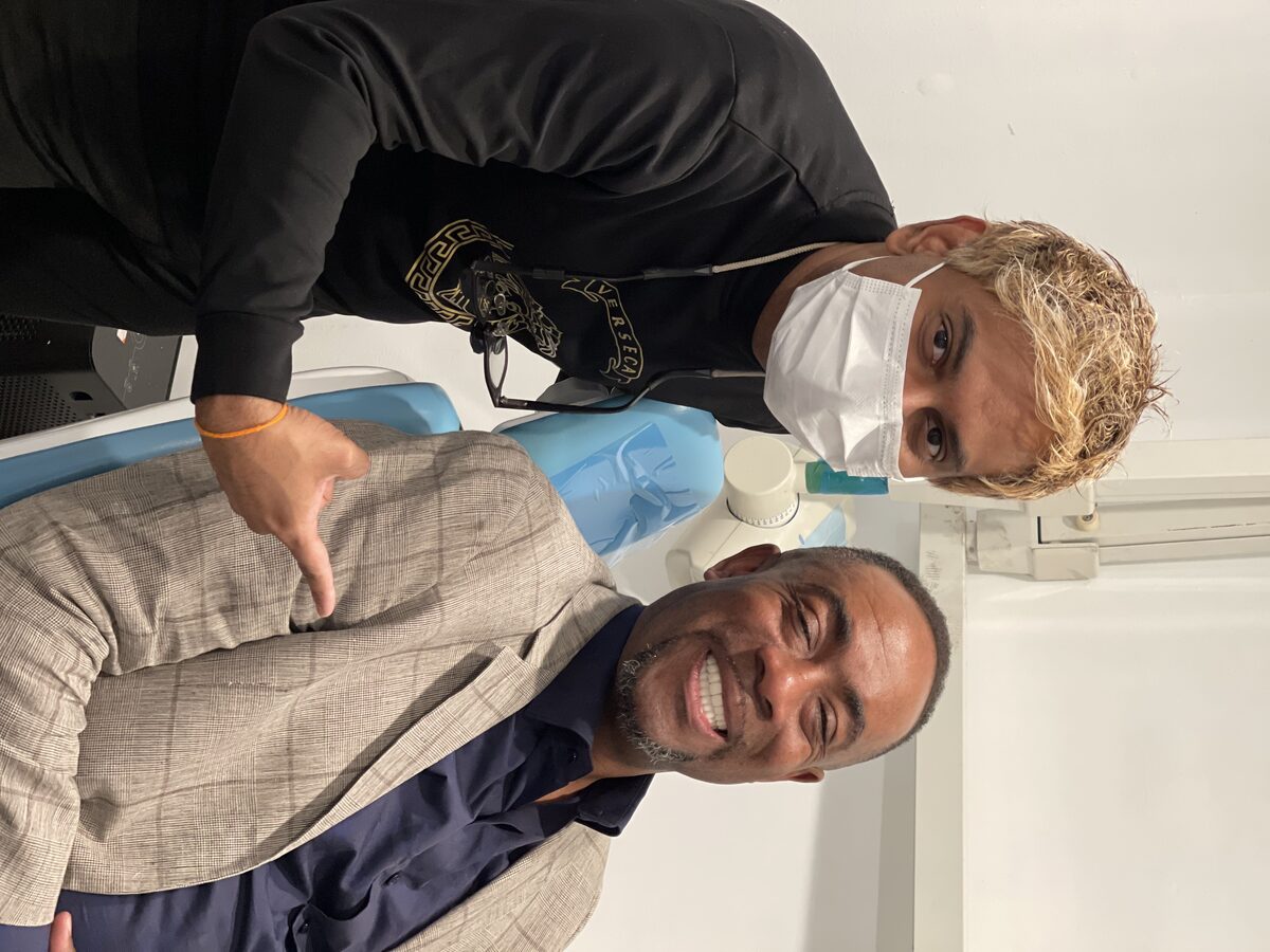 Happy Forever Smiles Implant Center patient