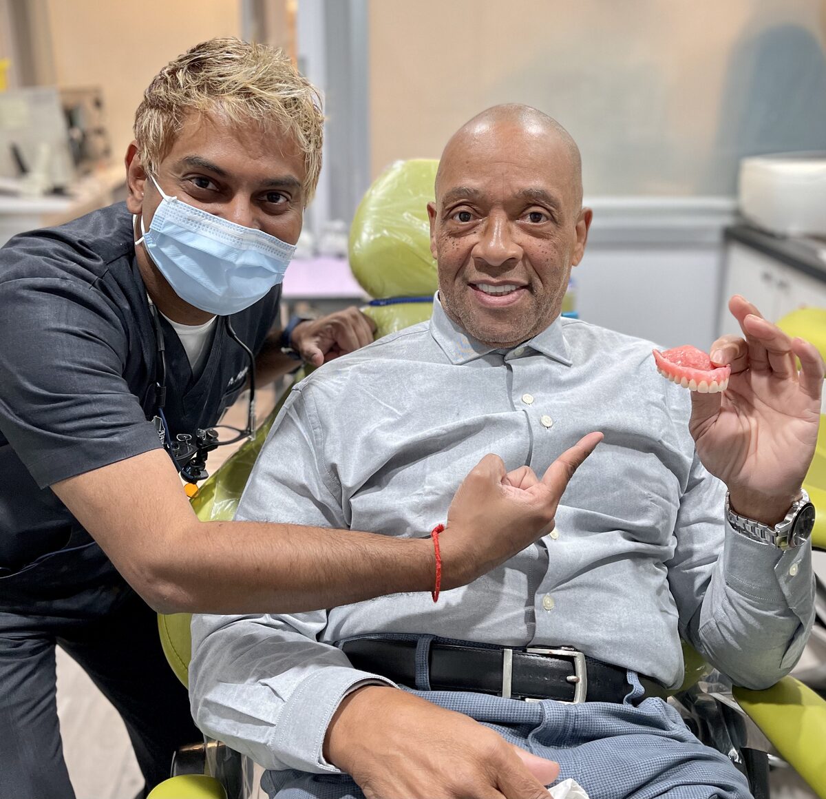 Happy Forever Smiles Implant Center patient