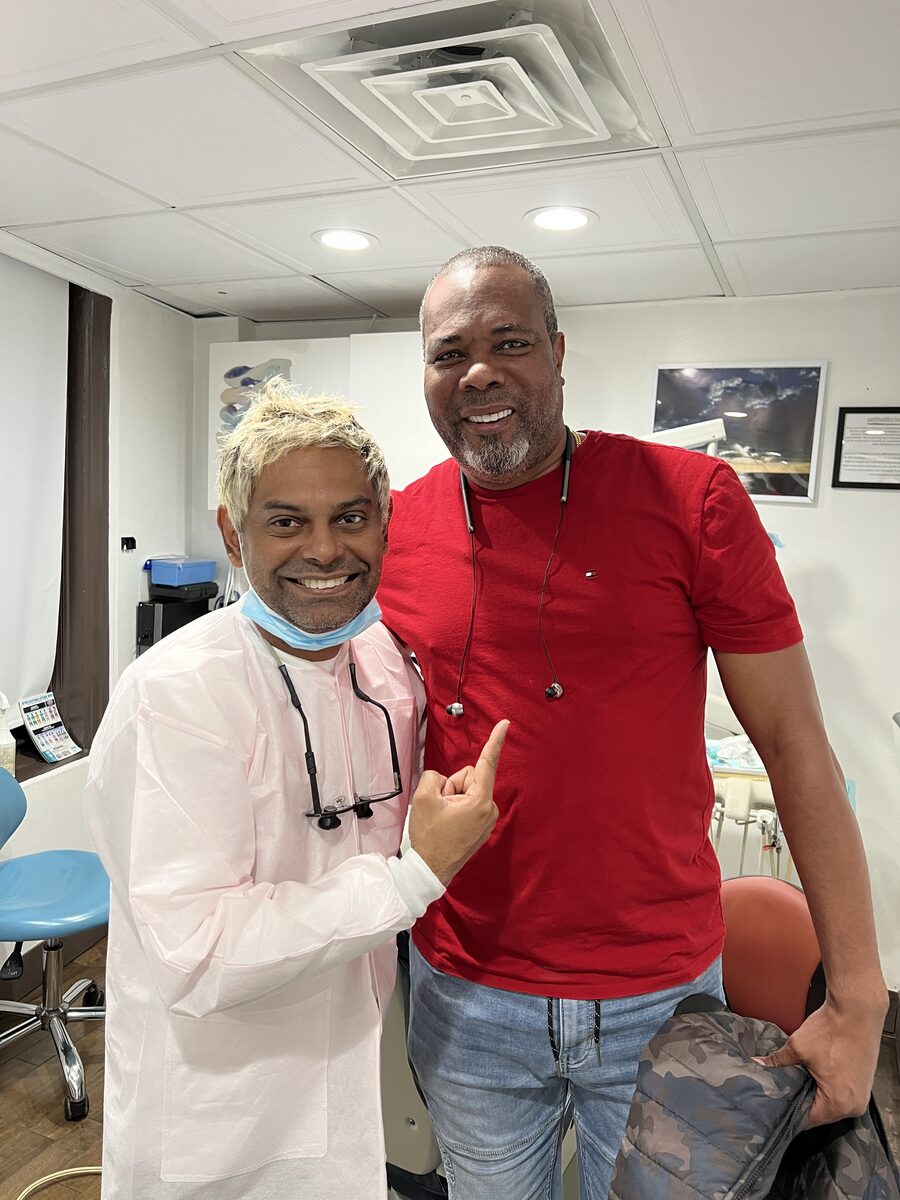 Happy Forever Smiles Implant Center patient