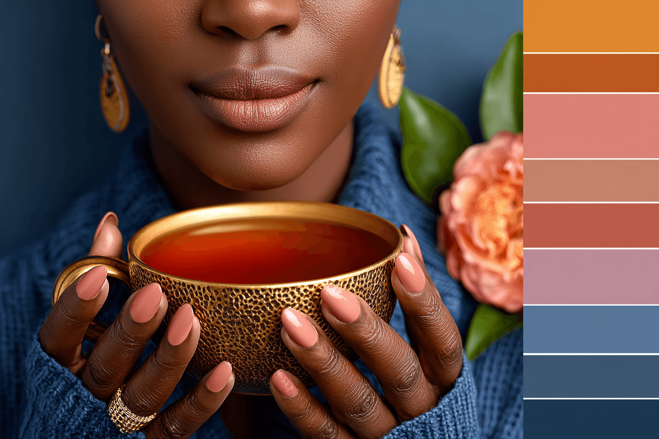 The Color Reset using color and tea