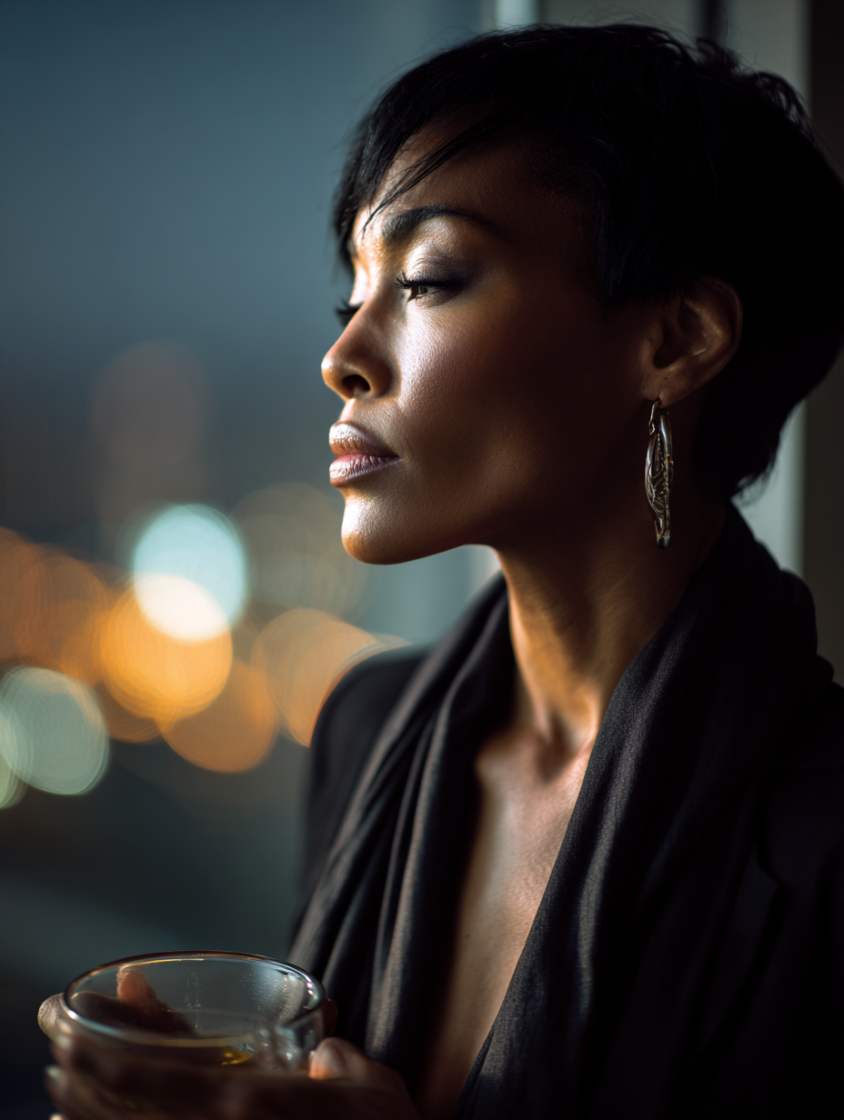 Woman resting