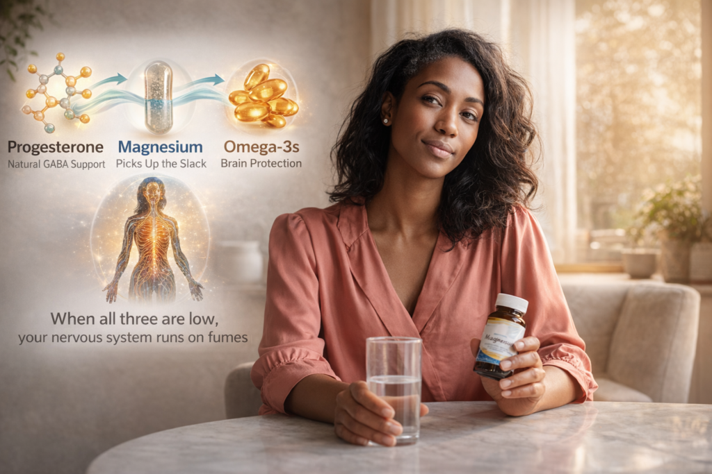 Magnesium, Omega-3s, and Progesterone: Brain Fog Health