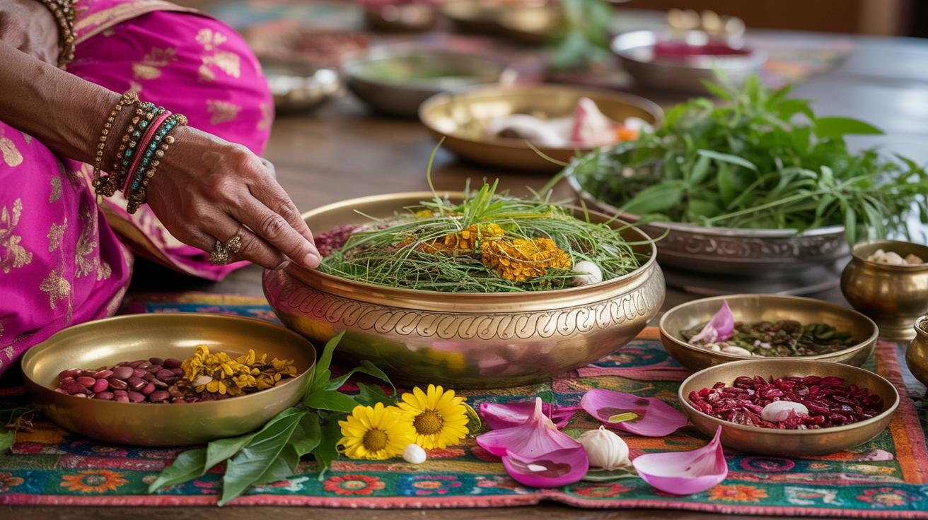 Ayurveda ceremony