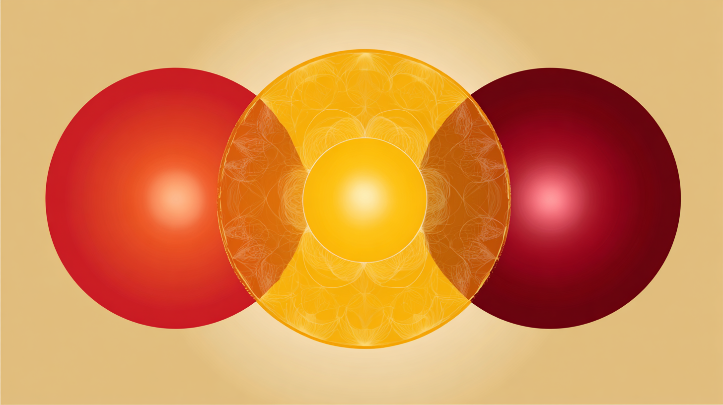 Yang fire energy colors