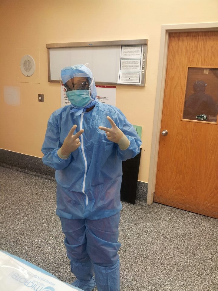 Dr. Stacey Denise in the OR