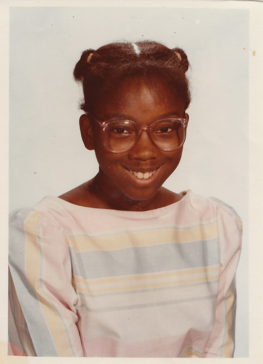 Dr. Stacey Denise in grade school